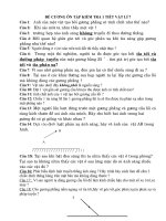 ĐỀ CƯƠNG ÔN TẬP KIỂM TRA 1 TIẾT VẬT LÍ 7