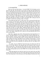 Xây dựng và sử dụng trò chơi dạy học nhằm tích cực hoá hoạt động học tập của HS trong dạy học môn giáo dục quốc phòng  an ninh ở tr 