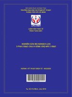 NGHIÊN cứu bộ NGHỊCH lưu 3 PHA 5 bậc cầu h gồm 2 bộ NPC 3 bậc 