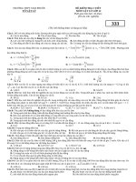 kiểm tra chương 1 dao động cơ