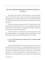 Thực trạng và giải pháp trong phát triển nguồn nhân lực tại BQL dự án thủy điện 3 