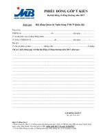 4 Phieu dong gop y kien DHDCD 2017