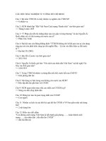 CÂU hỏi TRẮC NGHIỆM tư TƯỞNG hồ CHÍ MINH