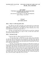 Quy dinh ve the thuc va ky thuat trinh bay van ban