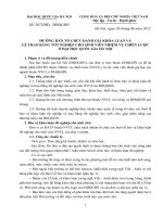 HD to chuc danh gia khoa luan ve le trao bang NVCL