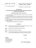 Quy định, quy chế | Hanoi University of Science, VNU