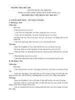 CHUYÊN ĐỀ KIỂM TRA 1 TIẾT HÓA 9 2017