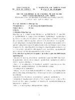 CHUAN DAU RA Tieng Anh doc