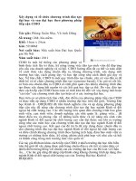 Xay dung va to chuc chuong trinh dao tao theo CDIO