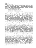 Một số kinh nghiệm tổ chức hiệu quả phong trào khi tôi 18 tại đoàn trường THPT hậu lộc 4, huyện hậu lộc, tỉnh thanh hóa 