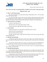 Quy che lam viec tai DHDCD