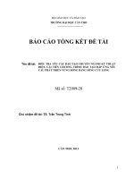 ĐIỀU TRA YÊU CẦU ĐÀO TẠO CHUYÊN NGÀNH KỸ THUẬT ĐIỆN, CẢI TIẾN CHƯƠNG TRÌNH ĐÀO TẠO ĐÁP ỨNG YÊU CẦU PHÁT TRIỂN VÙNG ĐỒNG BẰNG SÔNG CỬU LONG
