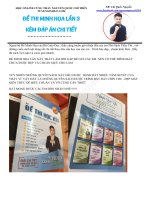 ĐỀ MINH HỌA LẦN 3 THPT QUỐC GIA MÔN TOÁN