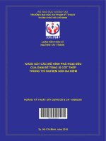 KHẢO sát các mô HÌNH PHÁ HOẠI dẻo của dầm bê TÔNG xỉ cốt THÉP TRONG THÍ NGHIỆM uốn BA điểm  