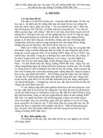 Một số biện pháp giáo dục của giáo viên chủ nhiệm nhằm hạn chế tình trạng nữ sinh bỏ học lấy chồng ở trường THPT bắc sơn 