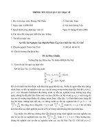 Luân văn Thạc sĩ - Thông tin | Hanoi University of Science, VNU