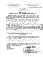 04dec danh sach hoc bong K65 hk i 2014 2015