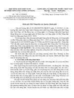 Văn bản hội - Hội Nông Dân Tỉnh Cao Bằng cv ctr ph so khcn