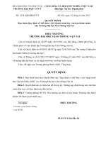 Quy dinh ve the thuc va ky thuat trinh bay van ban ĐHGTVT