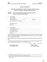 BM 02.Giay uy quyen tham du Dai hoi dong co dong nam 2014