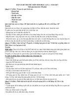 (2017) ĐỀ VÀ ĐÁP ÁN CÁC MÔN THI THỬ LẦN 2 NĂM 2017 – Trung Tâm Phổ Thông Năng Khiếu (Dạy – Học Thêm) SINH