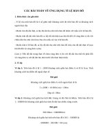 CAC BT UNG DUNG TI LE BAN DO 