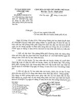 Văn bản - Tài liệu | Trang chủ CV 6083 UBND KTN