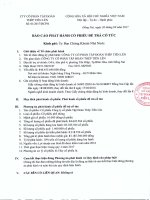 TIENLEN CORPORATION - Tập đoàn Thép Tiến Lên | Quan he co dong | Thong bao | Thong bao phat hanh co phieu tra co tuc