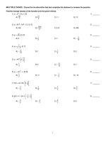 Calculus for scientists and engineers early transcendentals 1st edition briggs test bank 