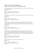 Business statistics 9th edition groebner test bank 