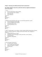 Business communication essentials third canadian edition 3rd edition bovee test bank 