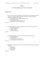 Your science classroom becoming an elementary middle school science teacher 1st edition goldston test bank 