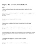 Cornerstones of financial accounting 2nd edition rich test bank 