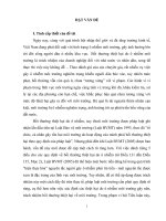 Tiểu luận Bàn về hai nguyên tắc người gây thiệt hại, ô nhiễm phải bồi hoàn và người sử dụng phải trả tiền”.