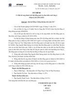 12. To trinh  Bau  HDQT  BKS NK 2016 2020