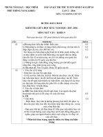 [2016] ĐỀ THI VÀ ĐÁP ÁN CÁC MÔN THI THỬ LỚP 10 PTNK ĐỢT 2 – Trung Tâm Phổ Thông Năng Khiếu (Dạy – Học Thêm) V N KH NG CHUY N