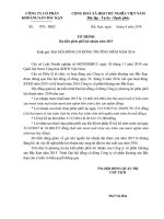 2016 17   To trinh du kien phan phoi loi nhuan 2015