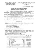 Nghi quyet DHCD 2011