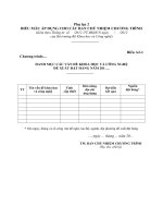 Quy định, quy chế | Hanoi University of Science, VNU Phuluc2 A2-1