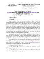 5.Bao cao danh gia tac dong Thong tu bieu mau hoa giai 6.10.2017