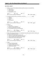 What is psychology international edition 3rd edition pastorino test bank 