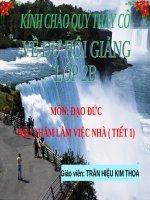 Bài 4. Chăm làm việc nhà