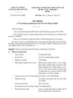 06 To trinh 05 2017 Thong qua phuong an chi tra co tuc bang co phieu 2017