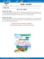 trắc nghiệm tổ hợp và xác xuất