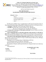 - Thư mời họp ĐHĐCĐ thường niên 2015