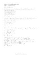 Chemistry a molecular approach 3rd edition tro test bank 