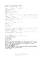 Contemporary organizational behavior from ideas to action 1st edition elsbach test bank 