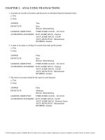 Corporate financial accounting 13th edition warren test bank 