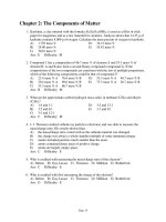 Chemistry the molecular nature of matter and change 6th edition silberberg test bank 
