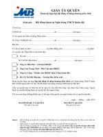 3.Giay uy quyen du hop DHCD 2016